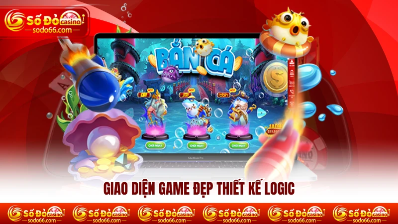 Giao diện game đẹp thiết kế logic