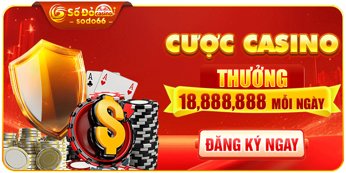Cược casino Sodo66 thưởng 18,888,888 mỗi ngày!