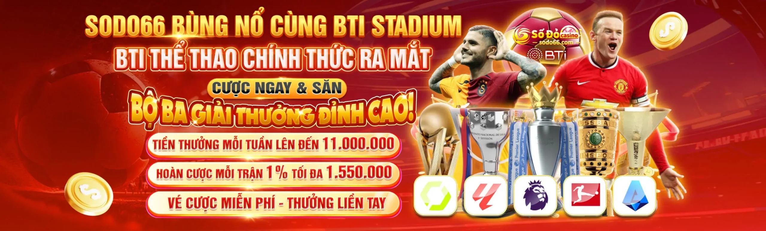 Sodo66 bùng nổ cùng bti stadium